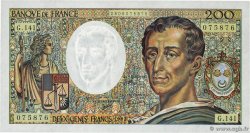 200 Francs MONTESQUIEU FRANCE 1992 F.70.12c UNC