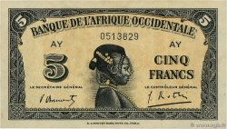 5 Francs  AFRIQUE OCCIDENTALE FRANÇAISE (1895-1958)  1942 P.28b