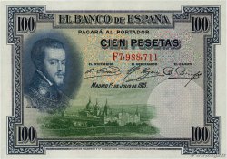 100 Pesetas ESPAGNE 1925 P.069c