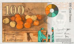 100 Francs CÉZANNE FRANCE 1997 F.74.01 pr.SPL