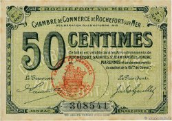 50 Centimes FRANCE régionalisme et divers Rochefort-Sur-Mer 1915 JP.107.07 TTB