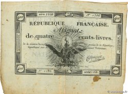 400 Livres FRANCE 1792 Ass.38a