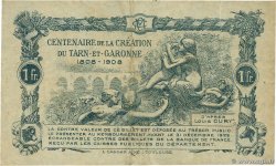 1 Franc FRANCE régionalisme et divers Montauban 1917 JP.083.15 TTB