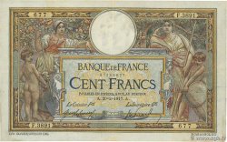 100 Francs LUC OLIVIER MERSON sans LOM FRANCE 1917 F.23.09 TB