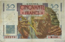 50 Francs LE VERRIER FRANCE 1949 F.20.12