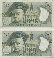 50 Francs QUENTIN DE LA TOUR Lot FRANCIA  1977 F.67.02 MB
