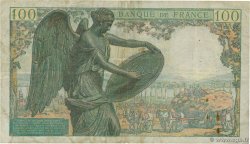 100 Francs DESCARTES FRANCE  1942 F.27.01 TB