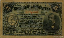 5 Centavos ARGENTINE 1891 P.209