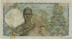 1000 Francs AFRIQUE OCCIDENTALE FRANÇAISE (1895-1958) 1955 P.48