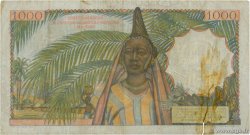1000 Francs AFRIQUE OCCIDENTALE FRANÇAISE (1895-1958) 1955 P.48 B