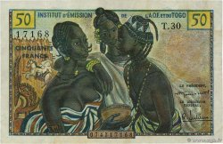 50 Francs AFRIQUE OCCIDENTALE FRANÇAISE (1895-1958) 1956 P.45