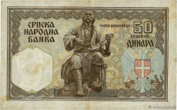 50 Dinara SERBIE 1941 P.26 pr.TTB