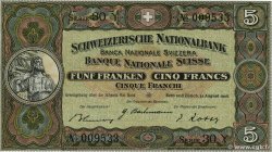 5 Francs SWITZERLAND 1946 P.11l XF+