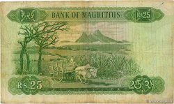 25 Rupees ÎLE MAURICE 1967 P.32 TB