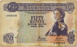 50 Rupees ÎLE MAURICE 1967 P.33c