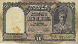 10 Rupees INDE 1943 P.024