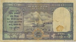 10 Rupees INDE 1943 P.024 TB
