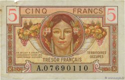 5 Francs TRÉSOR FRANÇAIS FRANCE  1947 VF.29.01