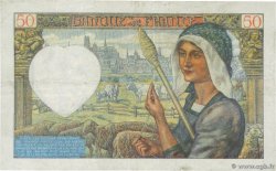 50 Francs JACQUES CŒUR FRANCE 1940 F.19.01 TB+