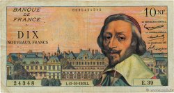 10 Nouveaux Francs RICHELIEU FRANCE 1959 F.57.03 TB