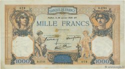 1000 Francs CÉRÈS ET MERCURE type modifié FRANCE 1939 F.38.33 TTB