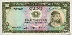 50 Escudos PORTUGUESE GUINEA  1971 P.044a SC+