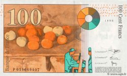 100 Francs CÉZANNE FRANCE 1998 F.74.02 SPL
