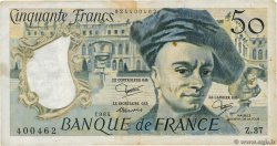 50 Francs QUENTIN DE LA TOUR FRANCE  1984 F.67.10 G