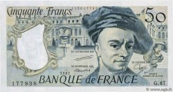 50 Francs QUENTIN DE LA TOUR FRANCE  1987 F.67.13
