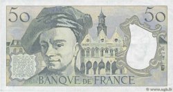 50 Francs QUENTIN DE LA TOUR FRANCE  1987 F.67.13 VF+