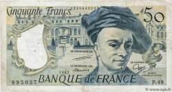 50 Francs QUENTIN DE LA TOUR FRANCE  1987 F.67.13 F