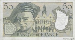 50 Francs QUENTIN DE LA TOUR FRANCE  1988 F.67.14 F+