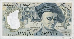 50 Francs QUENTIN DE LA TOUR FRANCE  1990 F.67.16 F+