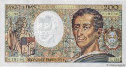 200 Francs MONTESQUIEU FRANCE 1992 F.70.12c
