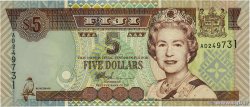 5 Dollars FIJI  2002 P.105b