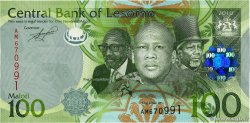 100 Maloti LESOTHO 2010 P.24a