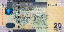20 Dinars LIBYE 2009 P.74 NEUF