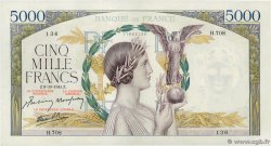 5000 Francs VICTOIRE Impression à plat FRANCE 1941 F.46.27