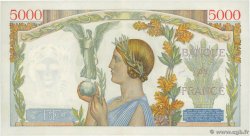 5000 Francs VICTOIRE Impression à plat FRANCE 1941 F.46.27 XF+