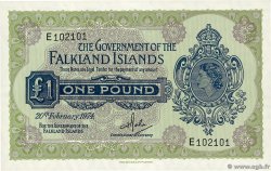 1 Pound ÎLES FALKLAND 1974 P.08b