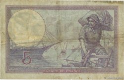 5 Francs FEMME CASQUÉE FRANCE 1918 F.03.02 TB