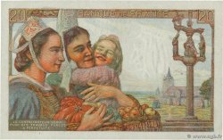 20 Francs PÊCHEUR FRANCE 1943 F.13.06 SPL