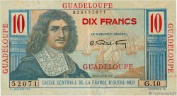 10 Francs Colbert GUADELOUPE  1946 P.32