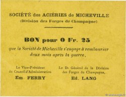 25 Centimes FRANCE régionalisme et divers Marnaval 1914 JP.52-13