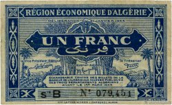 1 Franc ALGÉRIE  1944 P.098a