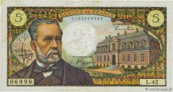 5 Francs PASTEUR FRANCE 1966 F.61.04 TTB