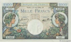 1000 Francs COMMERCE ET INDUSTRIE FRANCE 1944 F.39.05 SPL