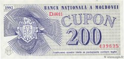 200 Cupon MOLDAVIE  1992 P.02