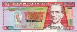 10 Quetzales GUATEMALA  1990 P.075b