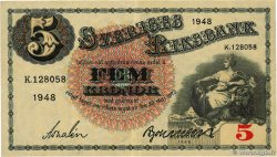 5 Kronor SUÈDE  1948 P.33ae